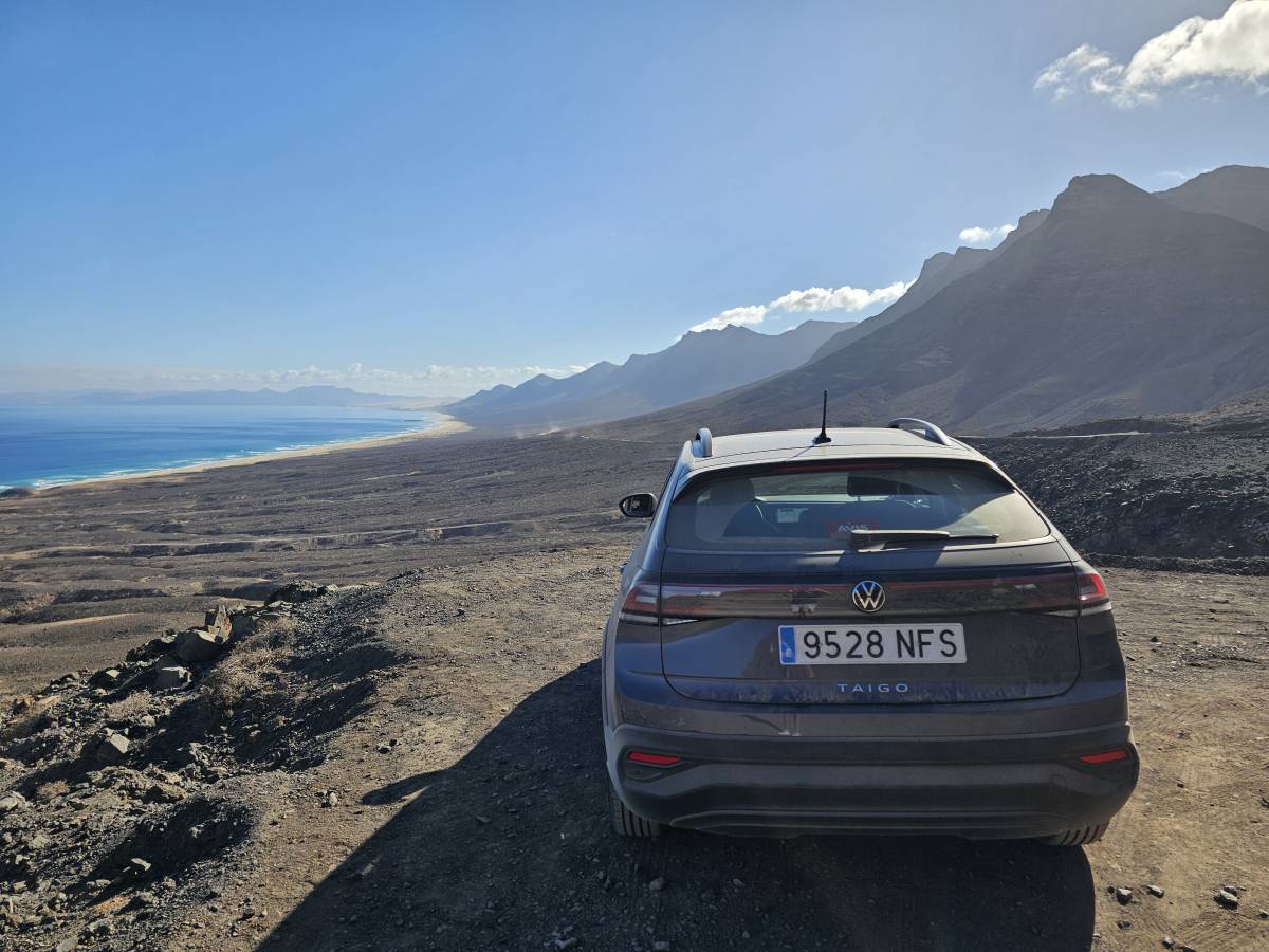 Foto de David Santiago T. sobre el alquiler de un Volkswagen T-Cross en Fuerteventura (28/9/2025)